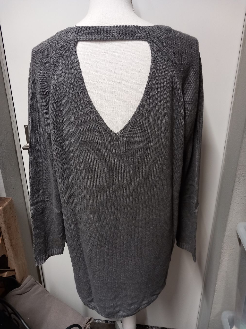 Nile Pullover & Sweatshirts: NILE Pullover Gr.XL Viscose/Baumwolle, grau – Gebraucht aus Gwatt (Thun) von umwelt-brocki 1