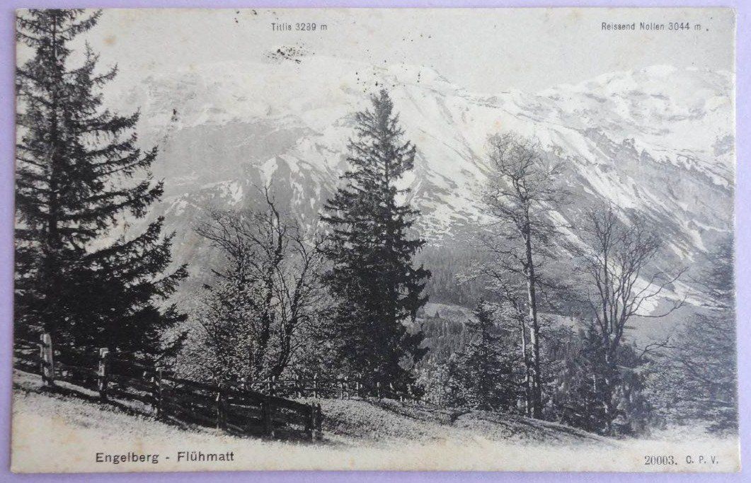 Cartoline postali: Engelberg - Flühmatt – Difettoso da Fétigny venduto da Billy2miny