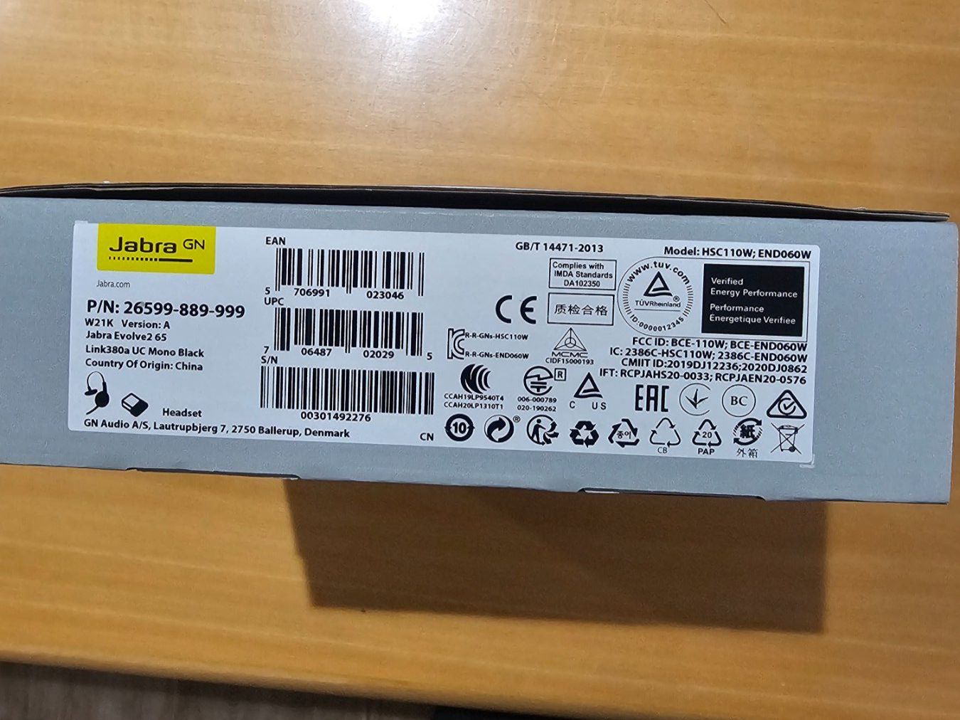 Jabra Cuffie: Jabra Evolve2 65 MS Kabellos, USB-A, Mono – Usato da Zollbrück venduto da gueschu01 2