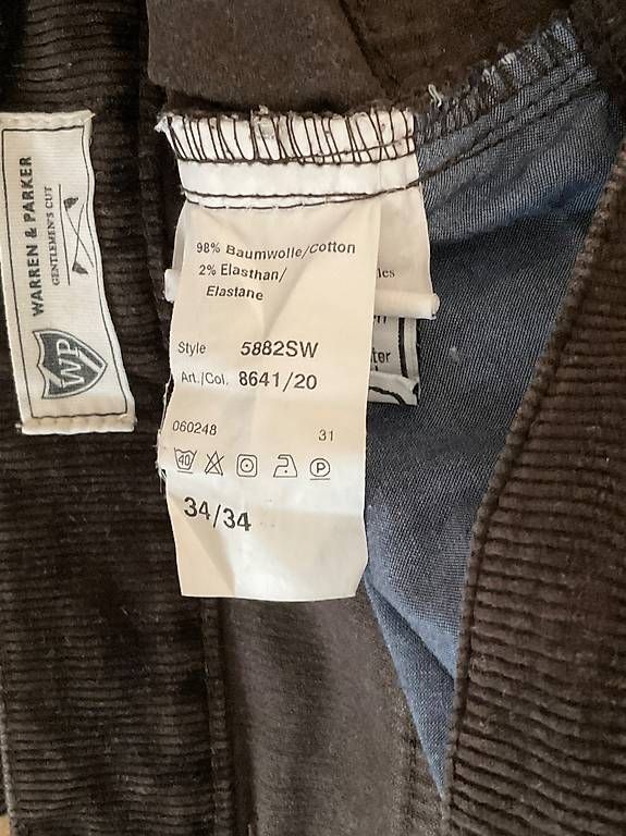 Pantaloni: Warren & Parker Hose – Usato da huttwil venduto da Cabe 3