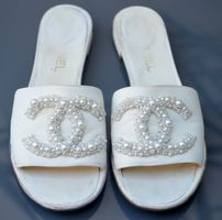 Mules Chanel Sandalen / sandales .38,5