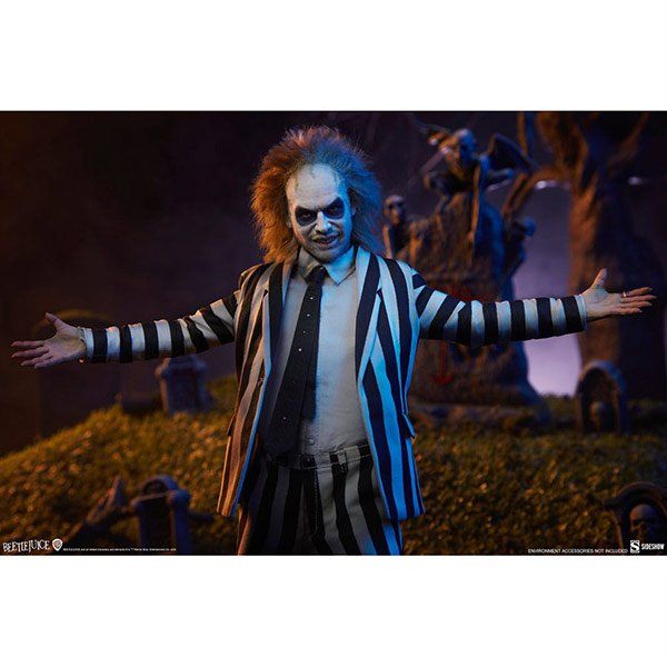 Statuette: Sideshow -- Beetlejuice - Actionfigur 1/6 - 30 cm – Nuovo e nell'imballaggio originale da Zofingen venduto da ActionSpielzeug 8