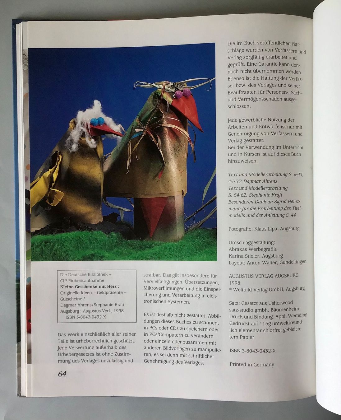 Libri: Buch: Kleine Geschenke mit Herz – Nuovo (secondo la descrizione) da Bubendorf venduto da Alpenheidi 2