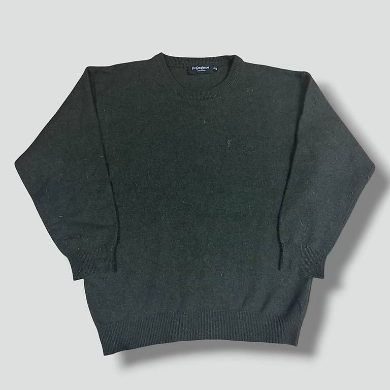 Saint Laurent Maglioni & Felpe: Yves Saint Laurent vintage wool sweatshirt wolle pullover – Usato da St. Gallen venduto da sourced_limited