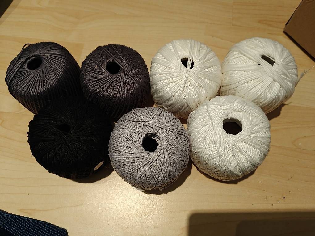 Lana: Baumwollgarne Häkeln/stricken – Nuovo e nell'imballaggio originale da Schiers venduto da ver_ddm2