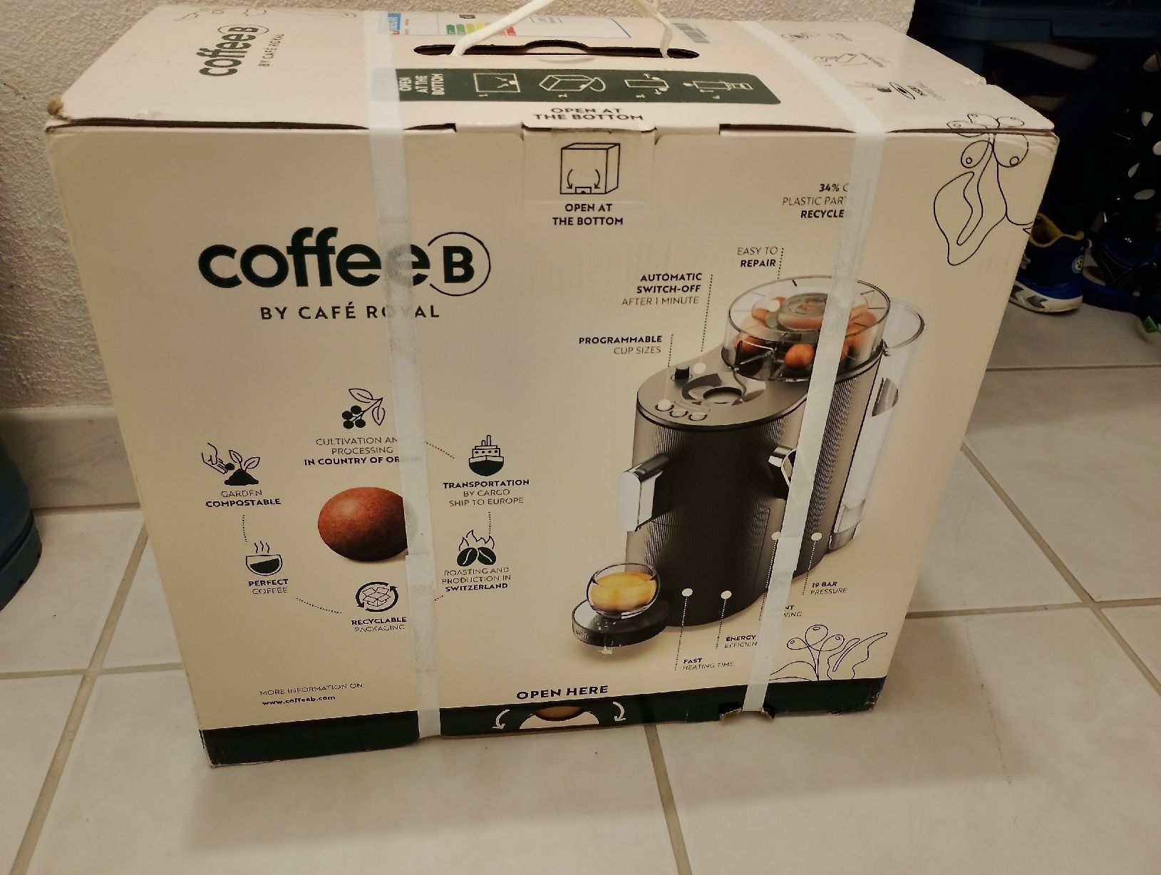 Coffee B Kaffeemaschinen & Espressomaschinen: Kaffeemaschine CoffeeB Globe - neu und Originalverpackt – Neu und originalverpackt aus Abtwil SG von PK89 1