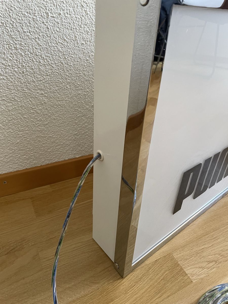 Lampade: Vintage Leuchtbox – Usato da Luzern venduto da b.kf 3