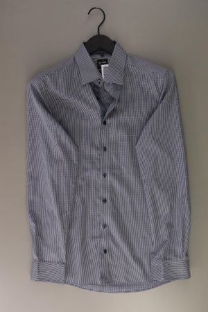 Olymp Langarmhemd Gr. Hemdgröße 40 blau