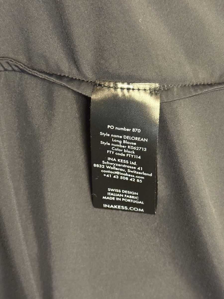 Ina Kess Camicette: INA KESS DELOREAN Long Blouse black  – Nuovo (secondo la descrizione) da Spreitenbach venduto da Mutter001 8
