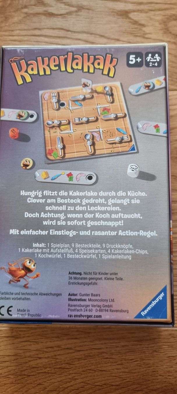 Ravensburger Giochi: Ravensburger: Kakerlakak – Usato da Lachen SZ venduto da allesweg78 2