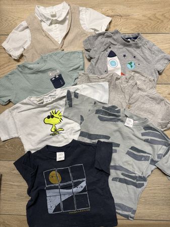 7x T-Shirt für Jungen Größe 86 Zara, H&M,… 🦊