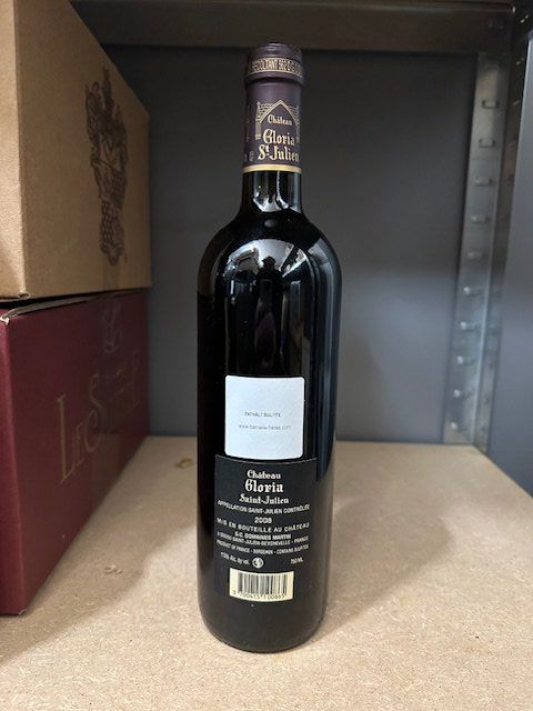 Vino: Château Gloria 2008 - St-Julien AOC – Nuovo e nell'imballaggio originale da Ottenbach venduto da Freij 1