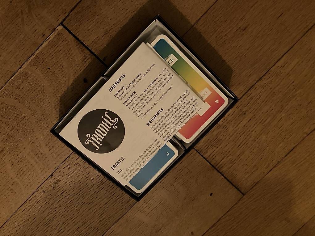 Giochi: Frantic - das verrückte Kartenspiel – Usato da Basel venduto da jon_z292 2