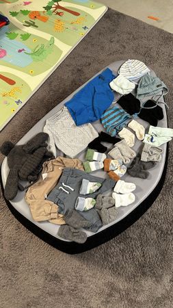 Winter-Babypaket Gr. 62, H&M, C&A, Mützen, Socken!