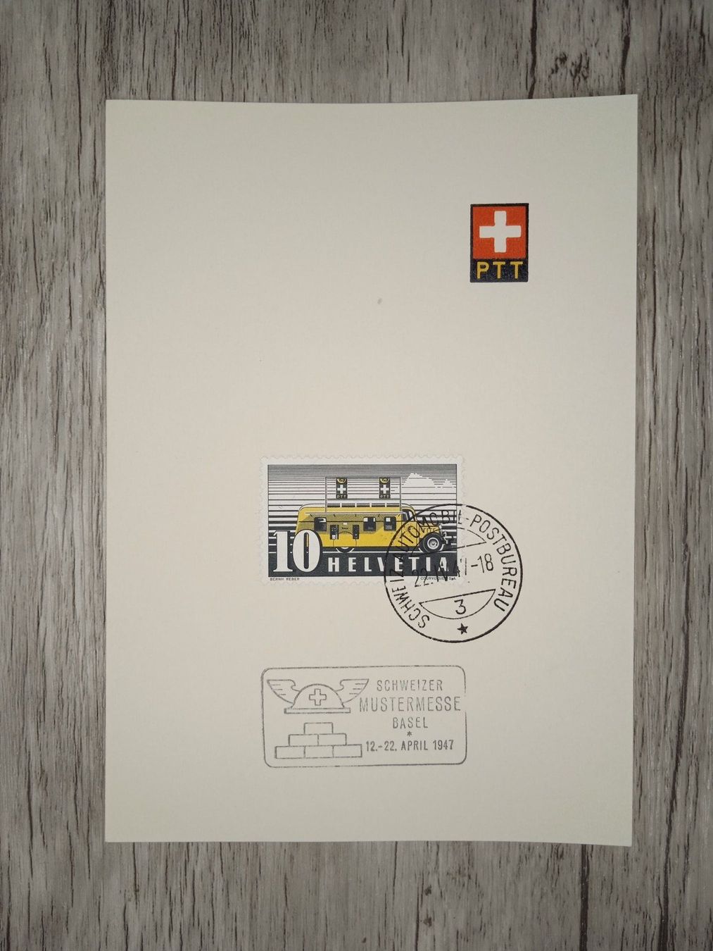 Tutti i francobolli: TR16 PTT 1947 – Usato da Cousset venduto da Patrick_Collections