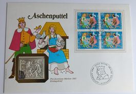 Numisbrief Aschenputtel mit Silbermedaille  ab 1 Fr. !!