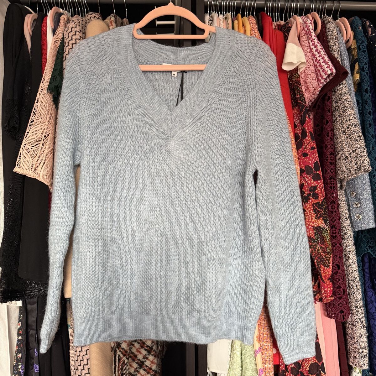 Morgan Maglioni & Felpe: Morgan Strickpullover, hellblau, Gr. M - perfekt für Herbst! – Nuovo (secondo la descrizione) da Emmen venduto da mak31