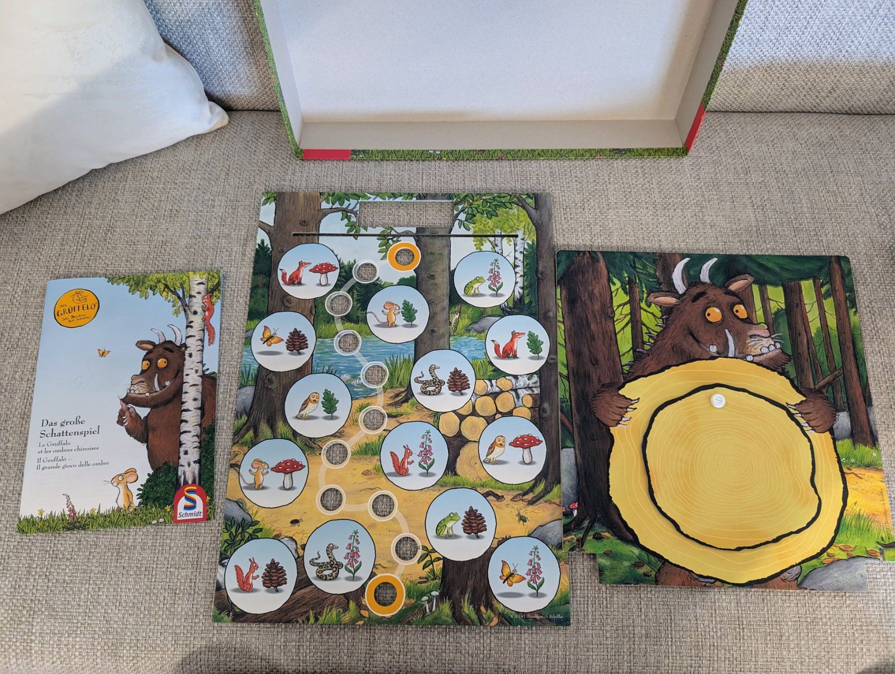 Spielzeuge: Grüffelo Spiel und Plüschtier 40cm – Neu und originalverpackt aus Walchwil von Rica_qmy6 7