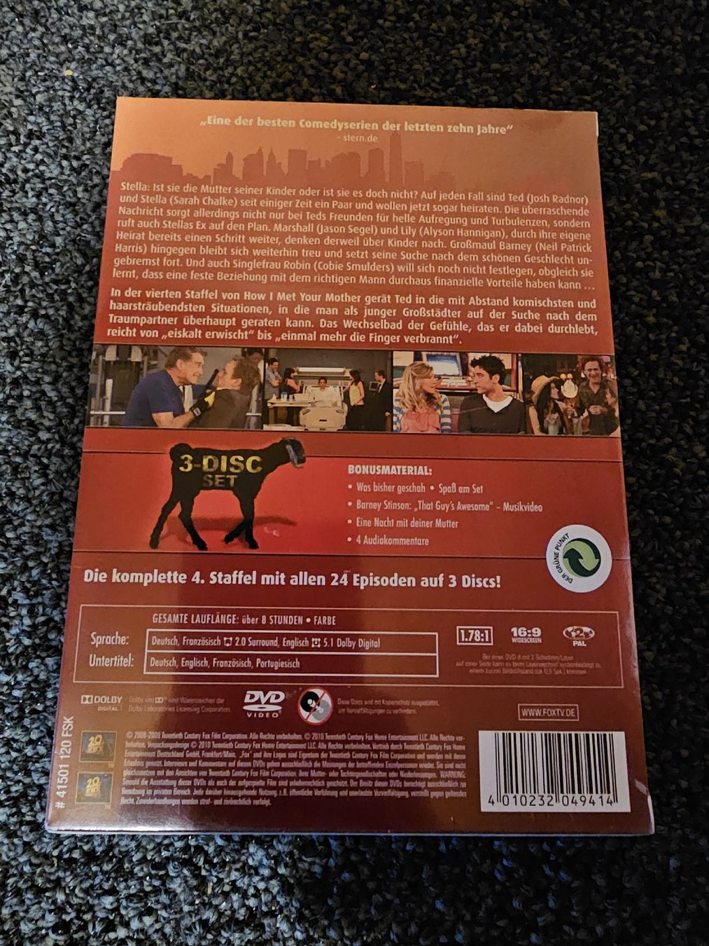 Alle DVDs: How I Met Your Mother - Staffel 4 – Neu und originalverpackt aus Ruswil von jan_bxl5 1