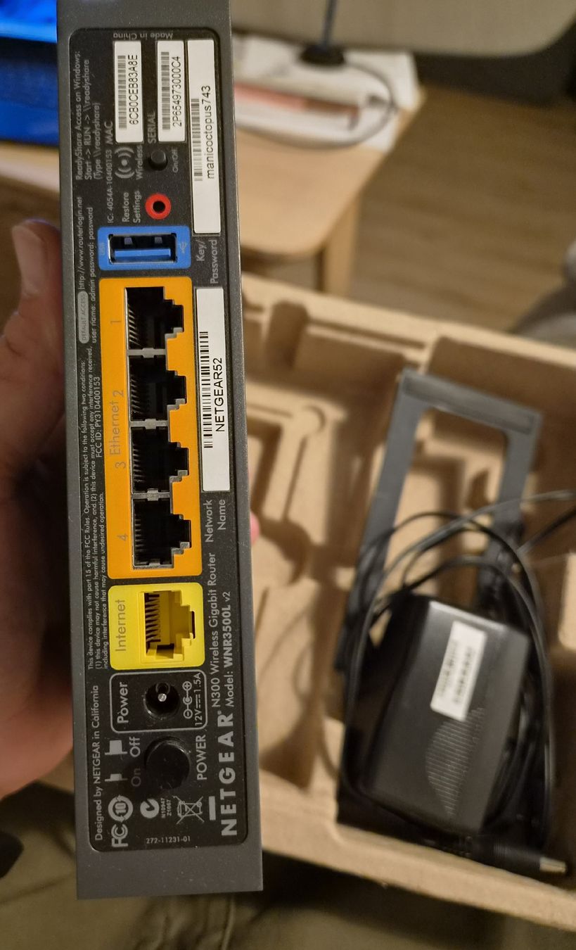 Netgear Modem & Router: Router Netgear N300 – Usato da Tavannes venduto da Setev12789 1