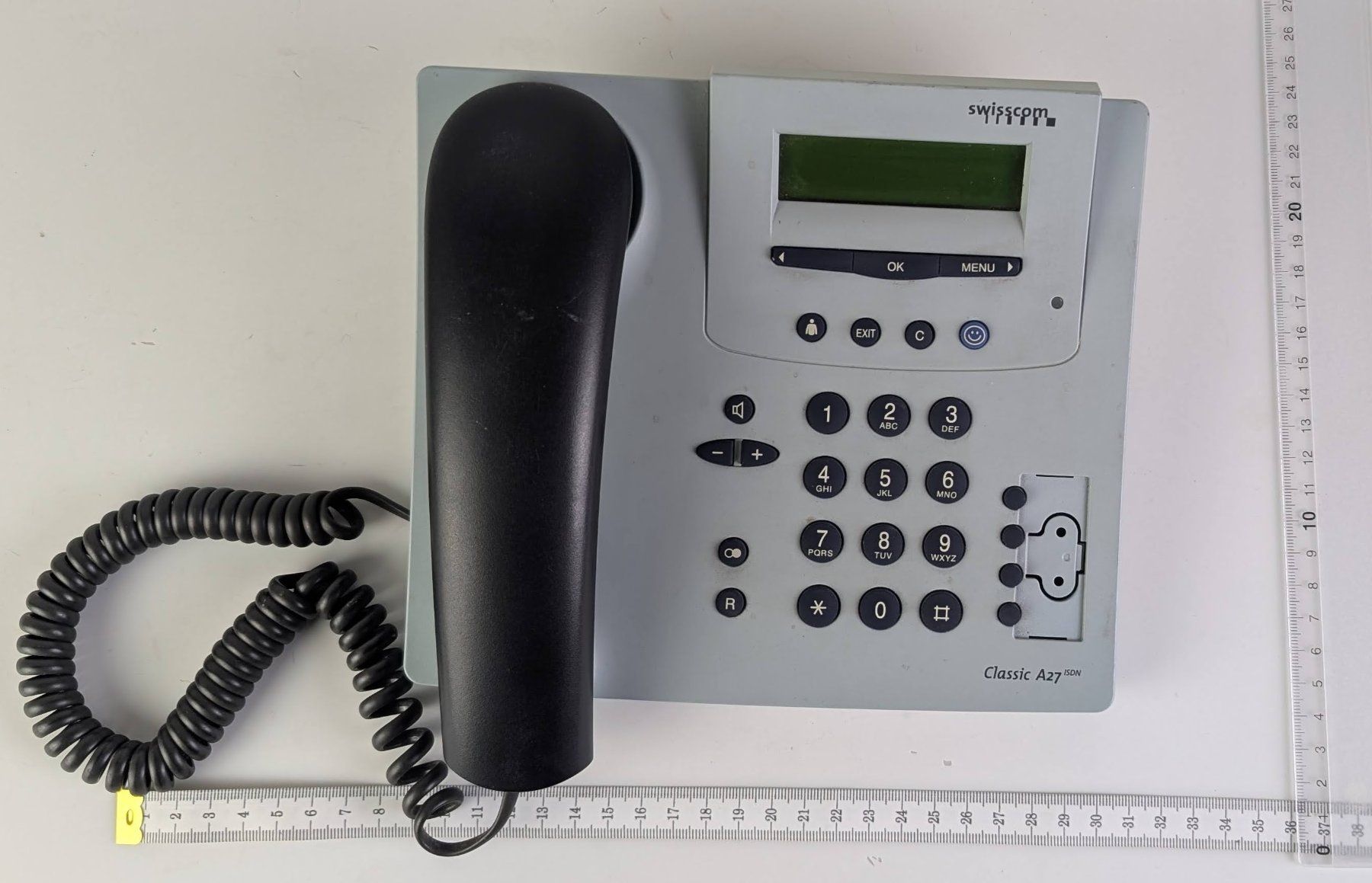 Swisscom Telefoni: Swisscom Classic A27 ISDN Telefon – Usato da Zürich venduto da axolottchen