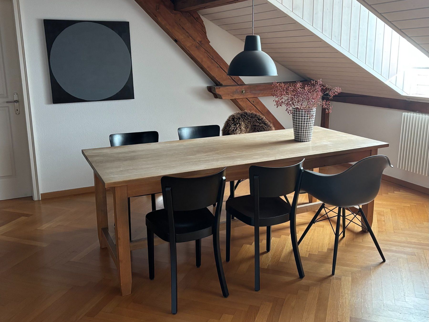 Lambert Tables: Gunther Lambert Esstisch aus massiver Eiche – D'occasion à Zürich par dom_9h7m