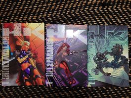 H.K. Tomes 1.1, 1.2 et 1.3  Glénat  Lot BD