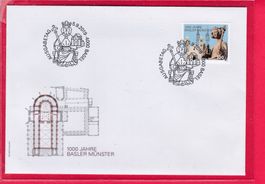 2019, FDC, 1000 JAHRE BASLER MÜNSTER, 5.9.2019
