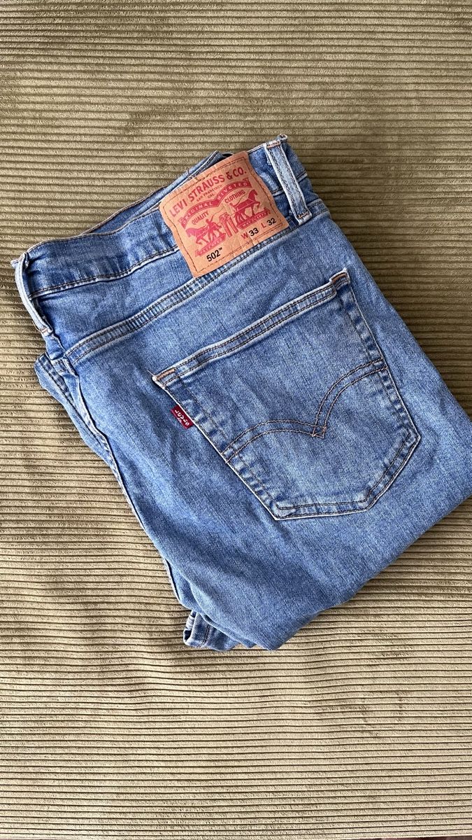 Levi's Jeans: Levis 502 Jeans Blau W 33 / L 32 – Usato da Luzern venduto da Calidru