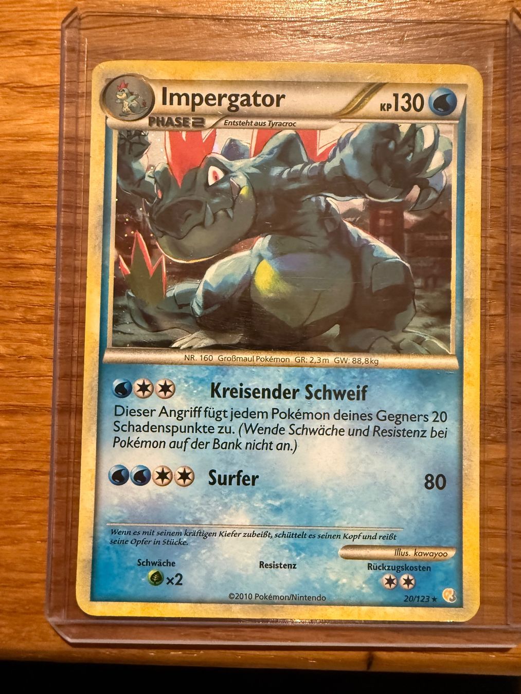 Pokémon Carte collezionabili: Impergator 20/123 – Usato da Amriswil venduto da sim_nlb6