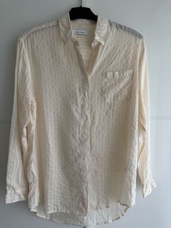 Samsøe Samsøe Bluse Hemd creme Gr. S