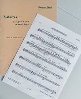 Notenhefte: Jacques Ibert (gebraucht, guter Zustand)