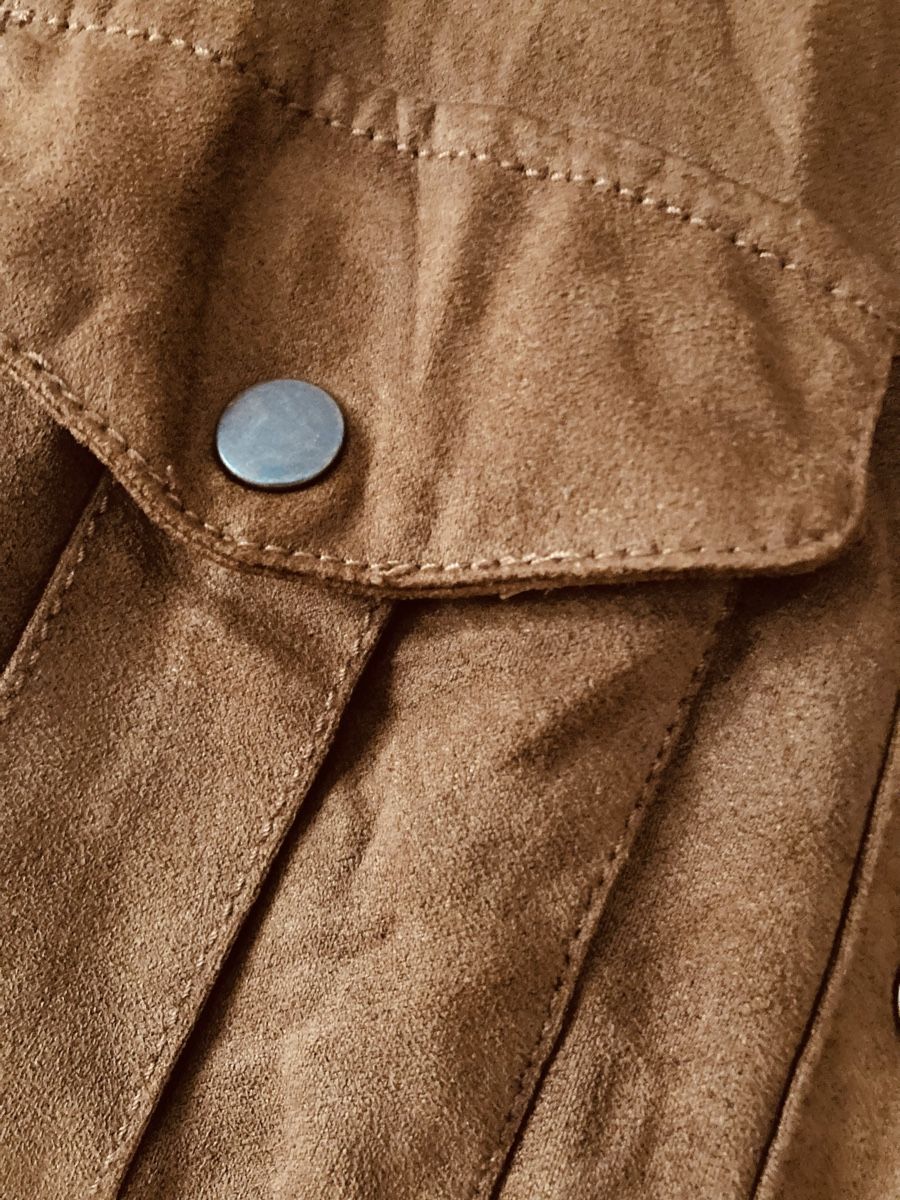Vestiti: kurzes Kleid in Wildlederoptik, Grösse 36 – Nuovo (secondo la descrizione) da Bäretswil venduto da Ki-Ja-S 1