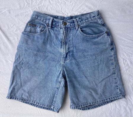Jeans Shorts Damen Grösse M Hellblau 