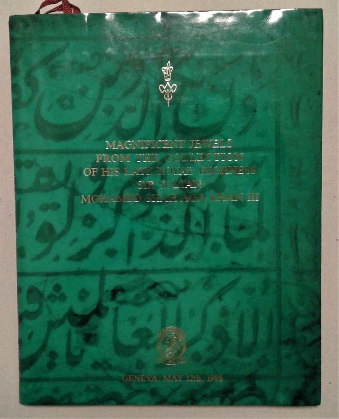 Libri: Collection Sultan Mohammed Shah Aga Khan – Usato da Lausanne venduto da LasloH 1
