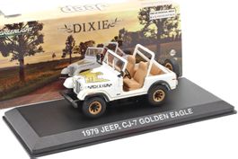 Jeep CJ-7 Golden Eagle 1976-1980 weiss / Decor       1:43