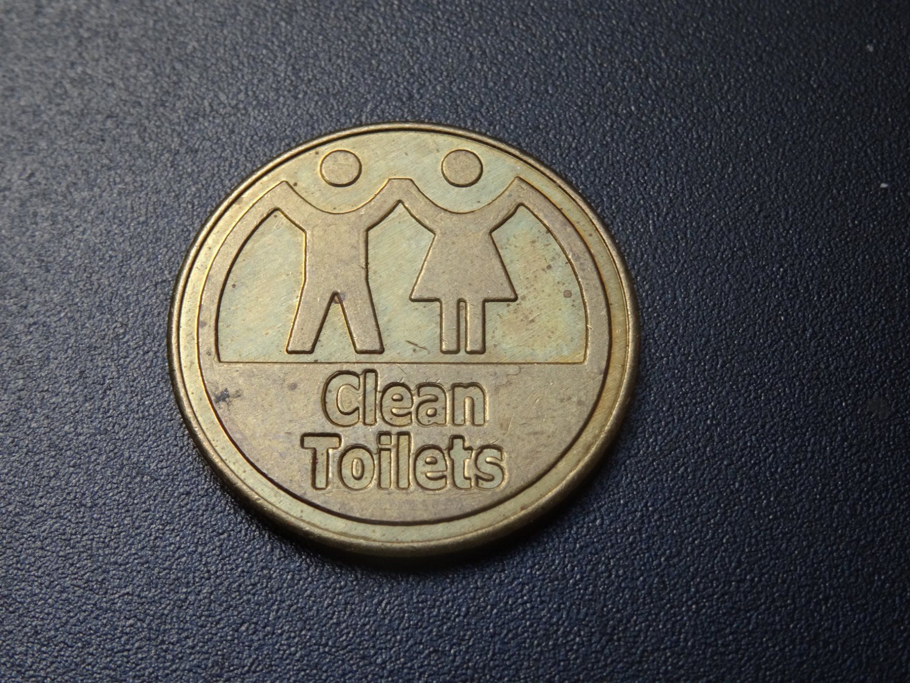 Medaillen: Token: Clean Toilets – Gebraucht aus Lupfig von Hubi64