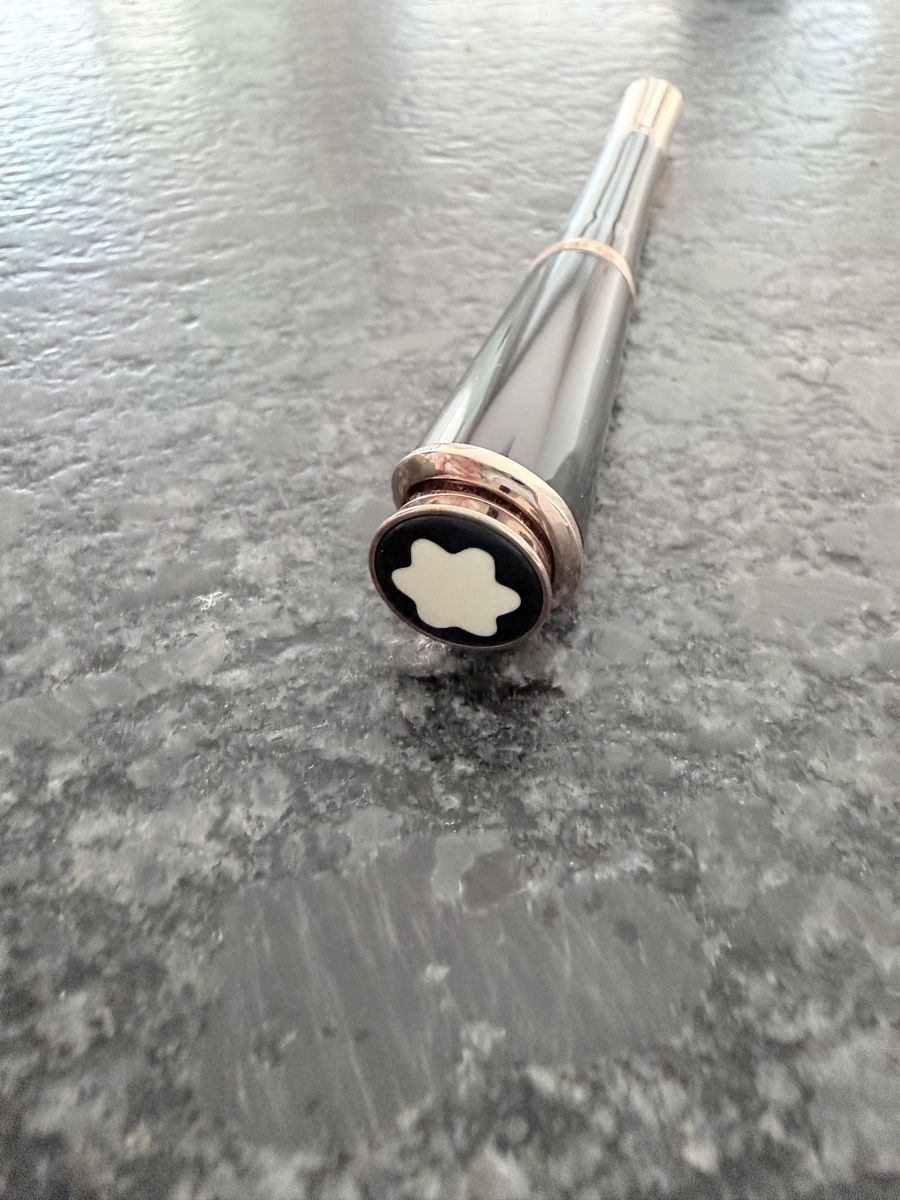 Montblanc Penna & Evidenziatori: Montblanc Rollerball Elegant mit Rosa Stein – Usato da Zürich venduto da Fisch2023 3