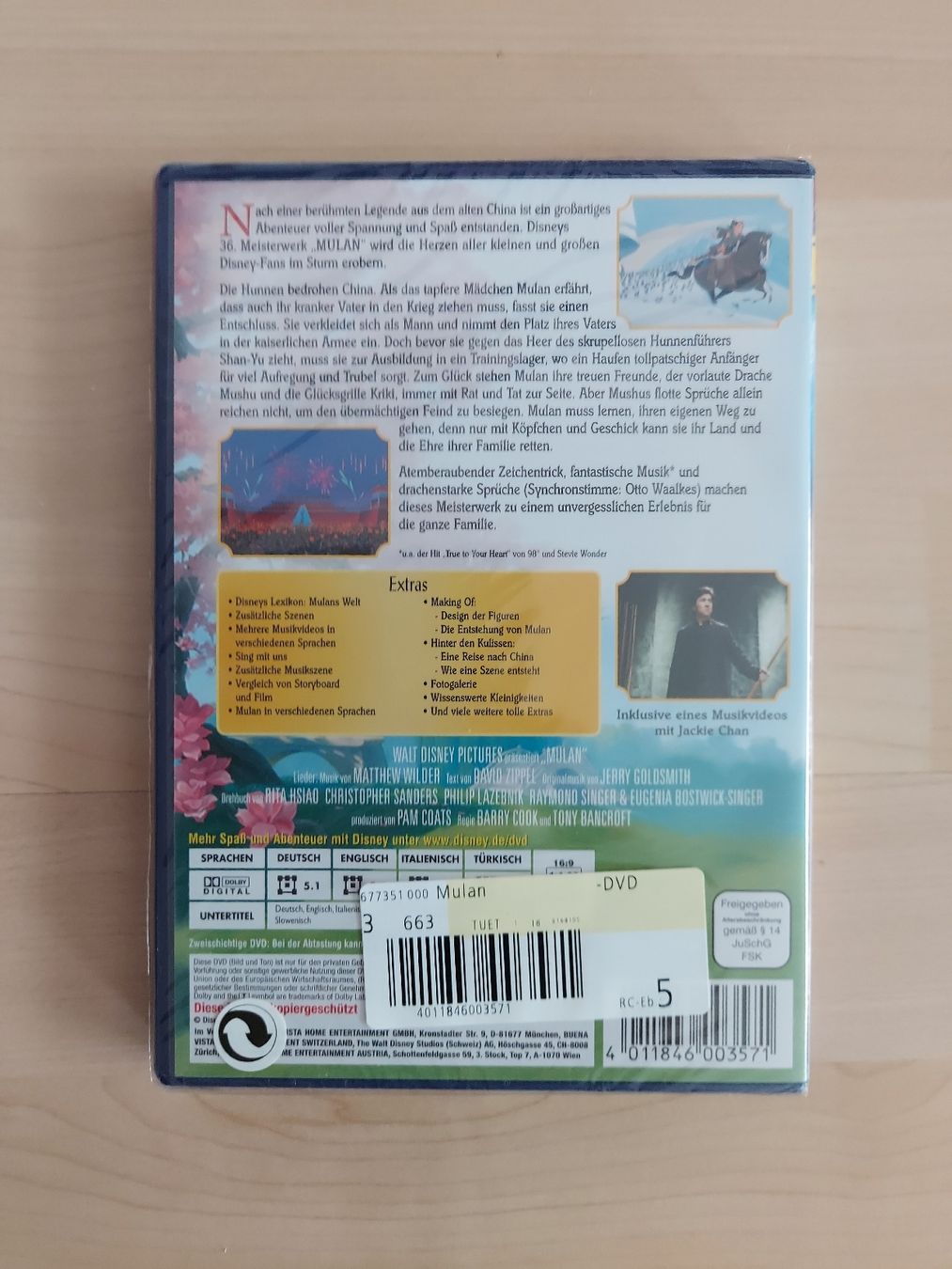 Tutti i DVDs: Disney Mulan Special Edition DVD - Neu -Orginalverpack – Nuovo e nell'imballaggio originale da Kölliken venduto da arwen6 1