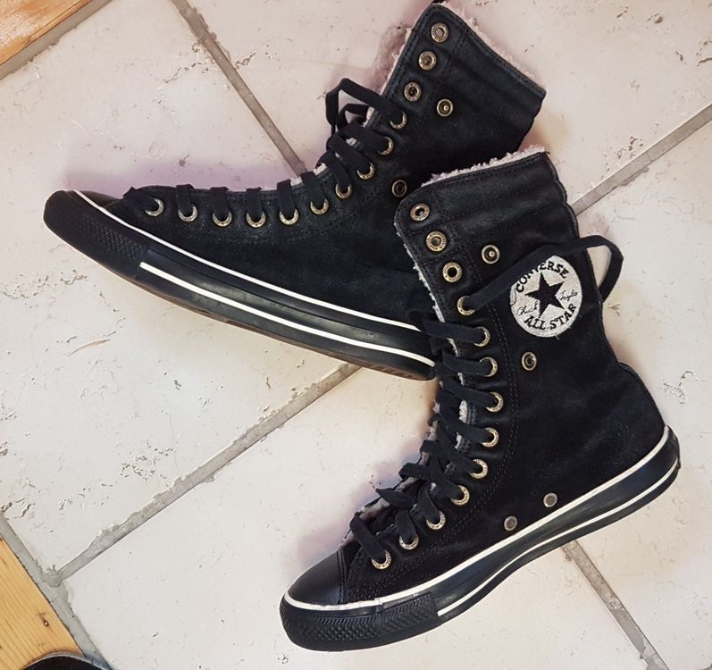 Converse daim noir fourr Teddy p.37 5 Kaufen auf Ricardo