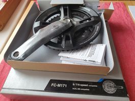 Kurpelkranzgarnitur Neu SHIMANO FC-M 171 kompl.