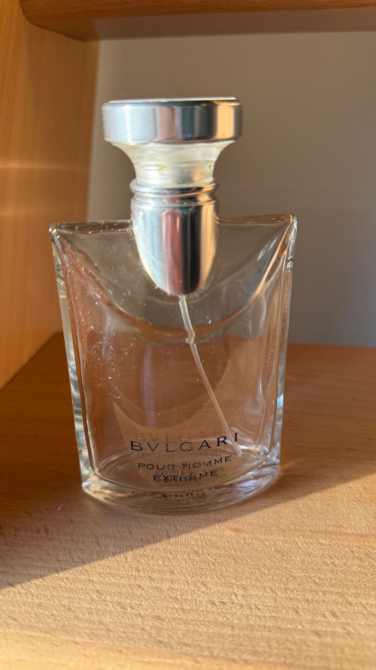 Bulgari Flaconi: Extrême Bulgari - Flacon 100 ml vide – Usato da Yverdon-les-Bains venduto da _sabrinah_