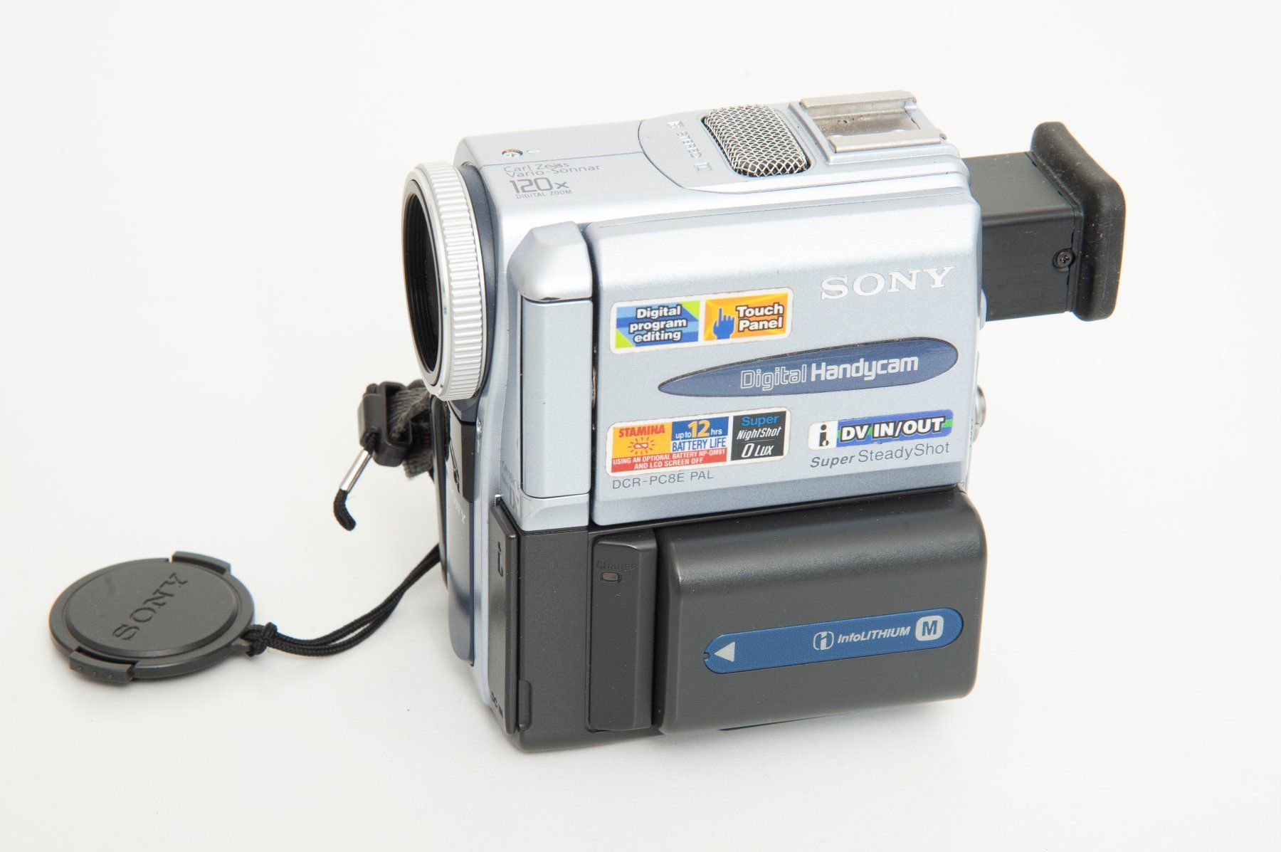 Sony Camcorder: Sony Handycam DCR-PC8E MiniDV – Gebraucht aus Lausanne von Phlox02 7