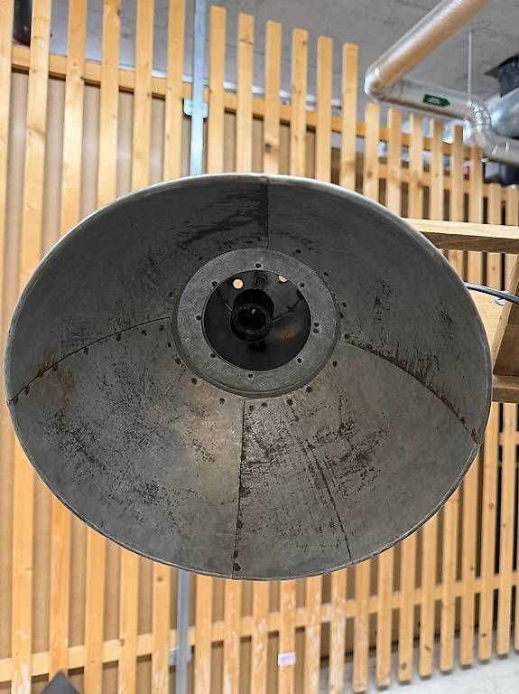 Lampadari & plafoniere: Industrial Designer Deckenlampe Holz / Metall – Usato da Zürich venduto da soc_79vv 2