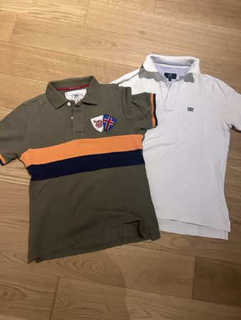 Two Polo Shirts Boggi Milano Size S good condition 
