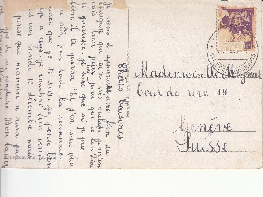 Cartoline postali: Genève 1932 – Usato da Bürglen TG venduto da StampGraf 1