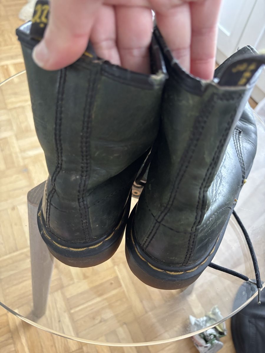 Dr. Martens Scarpe da uomo: Dr Martens vert foncé taille 37 – Usato da Brügg BE venduto da rah_mqh8 3