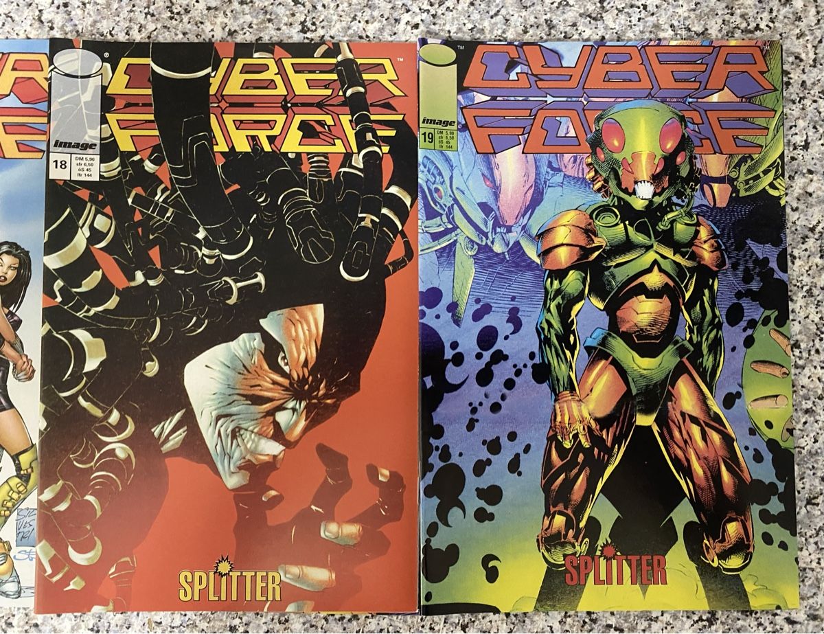 Fumetti: Cyber Force Image Spillter Comics 1-23 – Usato da Schleinikon venduto da kar_8ww7 5