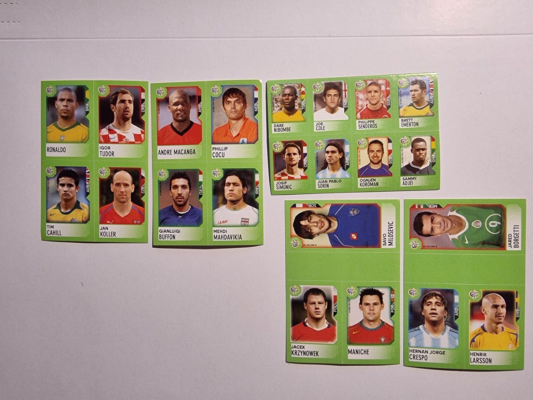 Panini Sammelbilder & Trading cards: panini wm 2006 ministickers mit ronaldo – Neu (gemäss Beschreibung) aus Oberglatt ZH von paninistickersworld