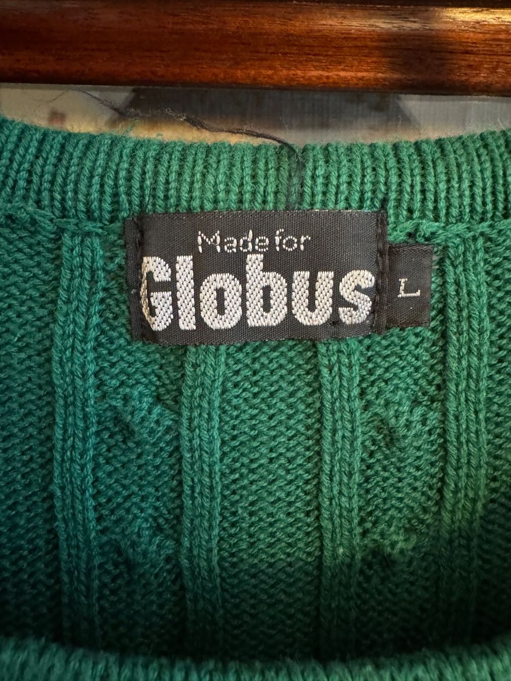 Globus Pullover & Sweatshirts: Vintage Pullover Zopfmuster Strickpullover Made for Globus – Gebraucht aus Obfelden von cesarina10 1